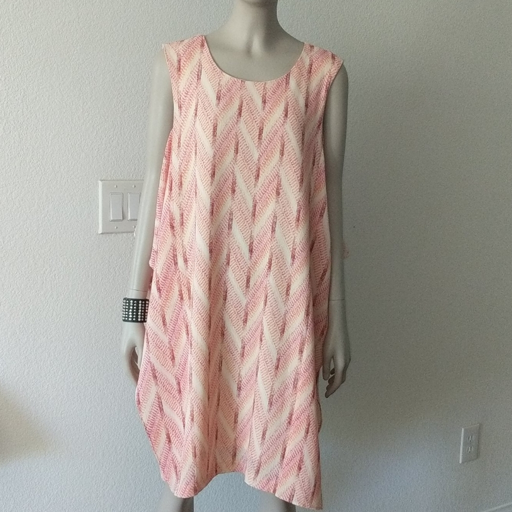 B by Bobeau Color Explosion Tank Dress
